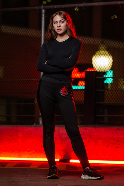 国内未入荷 STARTEXCEEDEND - Cyberpunk Red Wide-Leg Pants CYBERPUNK 2077 SAMURAI LEGGINGS – CD PROJEKT RED Gear Store