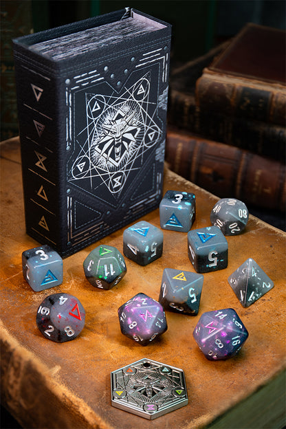 THE WITCHER SIGNS DICE SET