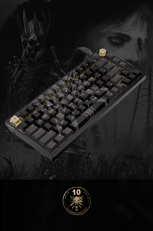 THE WITCHER 3: WILD HUNT 10TH ANNIVERSARY EDITION CORSAIR K65 PLUS MECHANICAL KEYBOARD