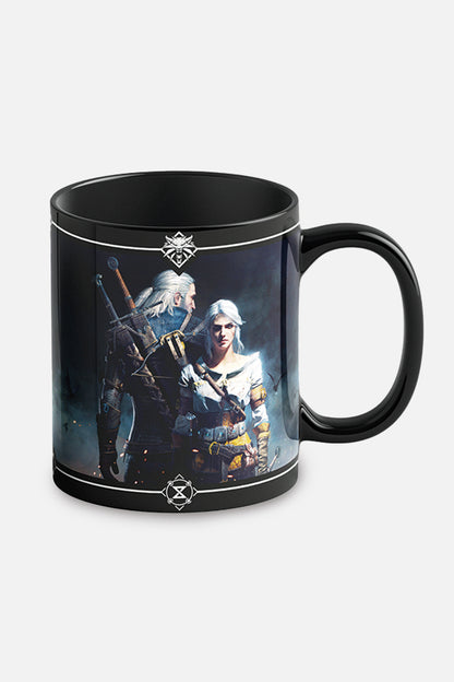 THE WITCHER 3 GERALT & CIRI HEAT REVEAL MUG