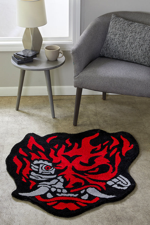 Cyberpunk Rug Texture CYBERPUNK 2077 SAMURAI RUG – CD PROJEKT RED Gear Store - USA