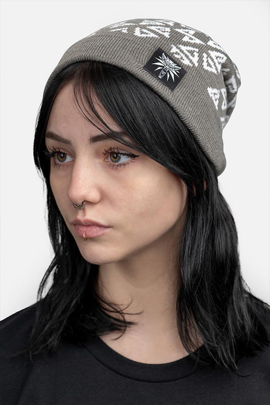 THE WITCHER SIGNS BEANIE