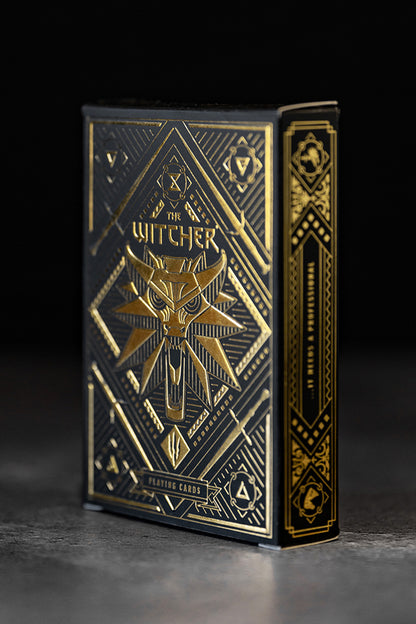 THE WITCHER PLAYING CARDS: LIMITED EDITION GOLD