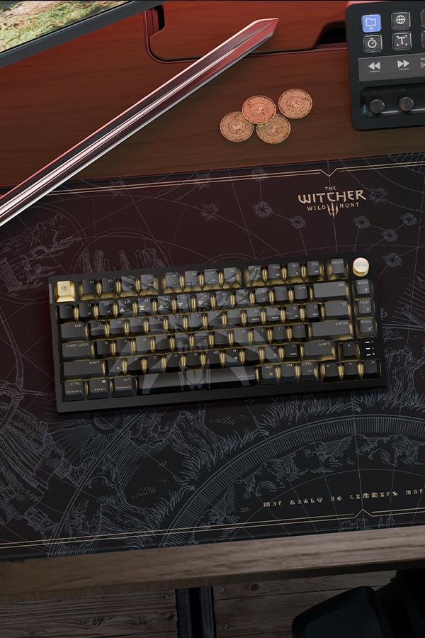 THE WITCHER 3: WILD HUNT 10TH ANNIVERSARY EDITION CORSAIR K65 PLUS MEC ...