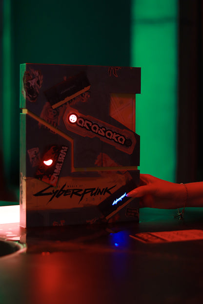 CYBERPUNK 2077 LOGO NEONWARE STICKER