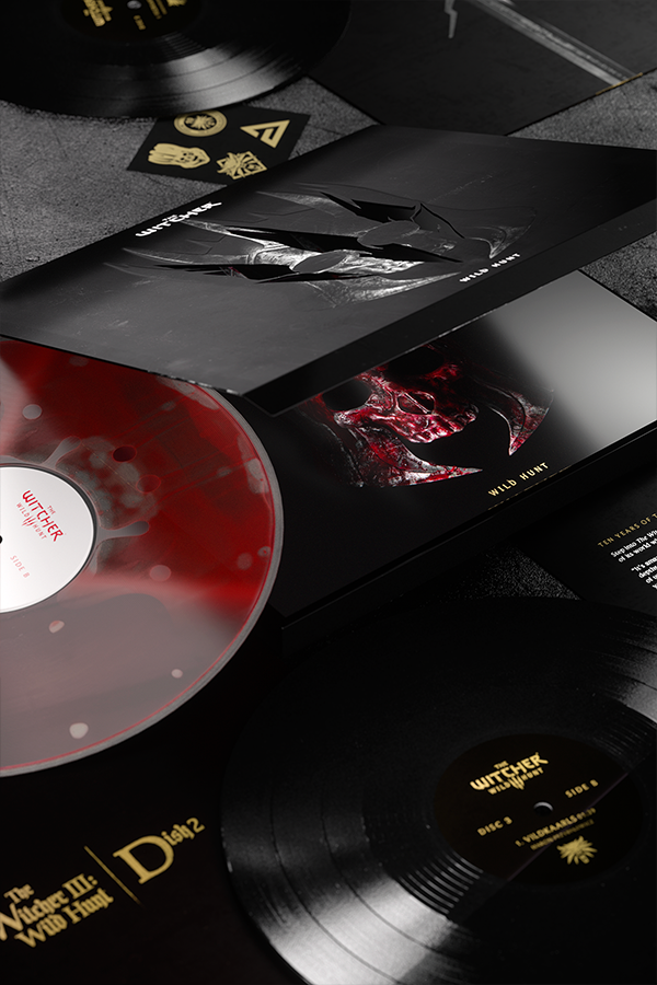 THE WITCHER 3 WILD HUNT OFFICIAL SOUNDTRACK DELUXE VINYL