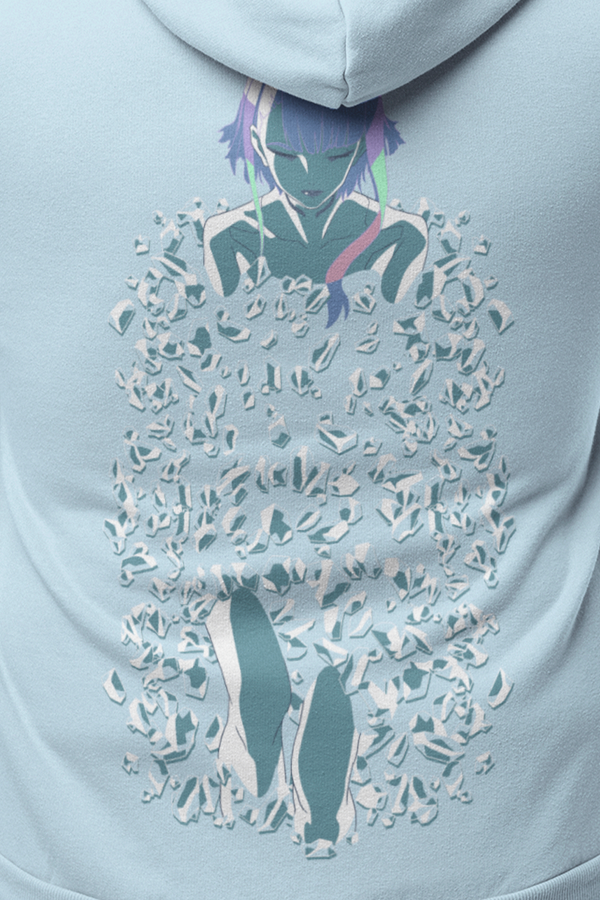 CYBERPUNK EDGERUNNERS LUCY ICE PLUNGE HOODIE