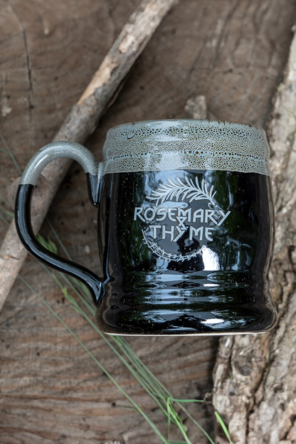 THE WITCHER ROSEMARY AND THYME STONEWARE MUG