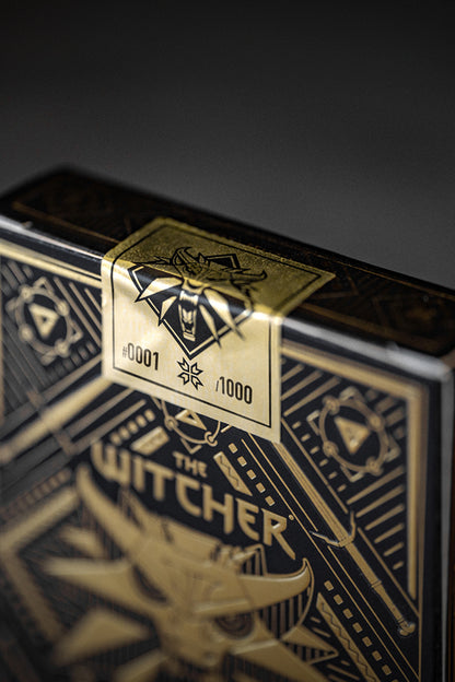 THE WITCHER PLAYING CARDS: LIMITED EDITION GOLD