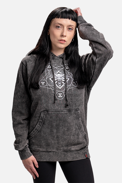 THE WITCHER WOLF AND SIGNS HOODIE