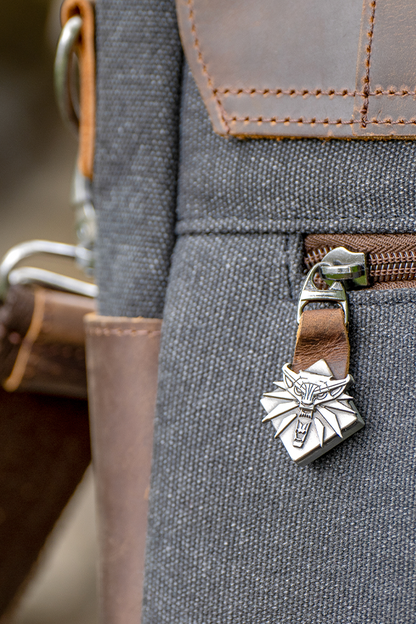 THE WITCHER WHITE WOLF MESSENGER BAG