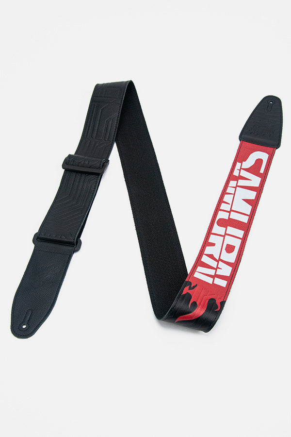 CYBERPUNK 2077 SAMURAI GUITAR STRAP AND PICK SET