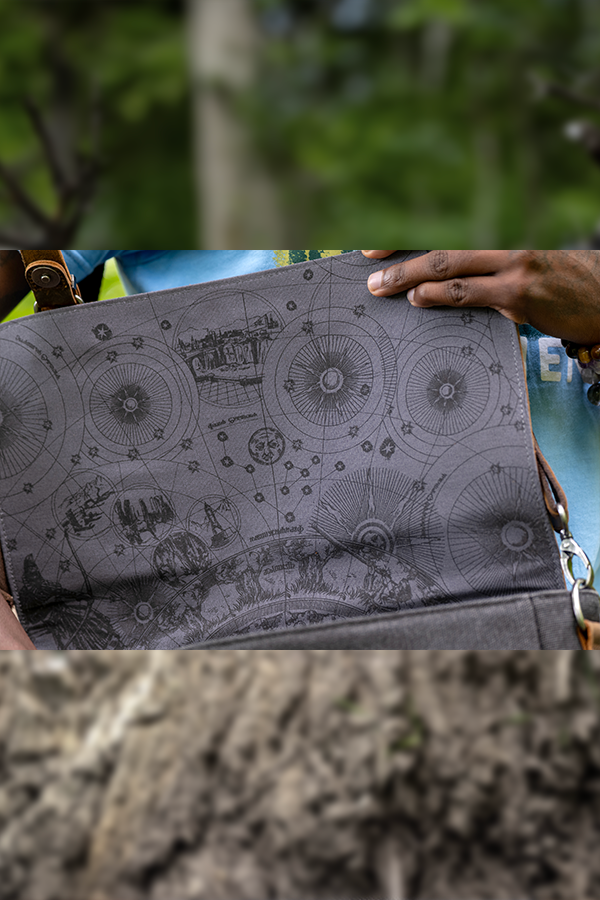 THE WITCHER WHITE WOLF MESSENGER BAG