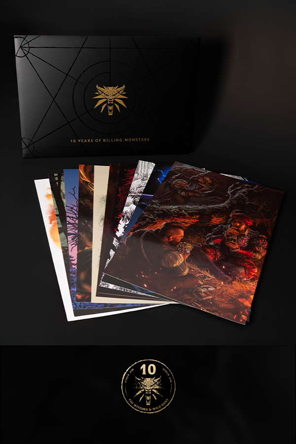 THE WITCHER 3: WILD HUNT 10TH ANNIVERSARY 10 FOR 10 PRINT COLLECTION