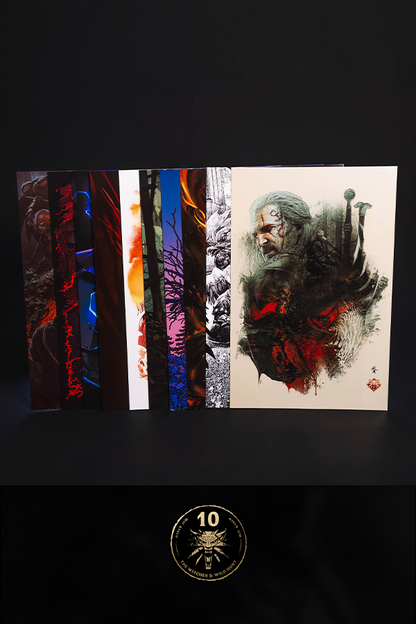 THE WITCHER 3: WILD HUNT 10TH ANNIVERSARY 10 FOR 10 PRINT COLLECTION