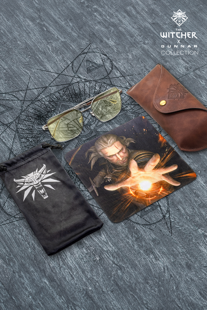 THE WITCHER WHITE WOLF GLASSES X GUNNAR OPTIKS
