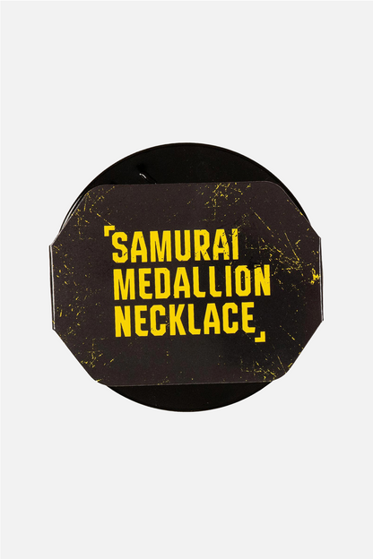 CYBERPUNK 2077 SAMURAI MEDALLION NECKLACE