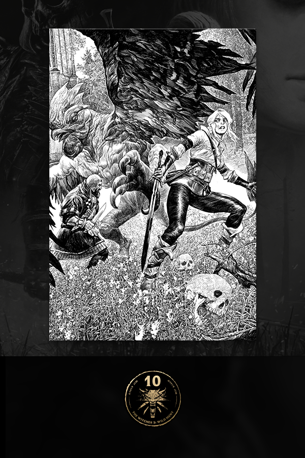 THE WITCHER 3: WILD HUNT 10TH ANNIVERSARY 10 FOR 10 PRINT COLLECTION