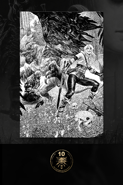 THE WITCHER 3: WILD HUNT 10TH ANNIVERSARY 10 FOR 10 PRINT COLLECTION