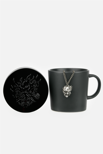 CYBERPUNK 2077 SAMURAI MEDALLION NECKLACE