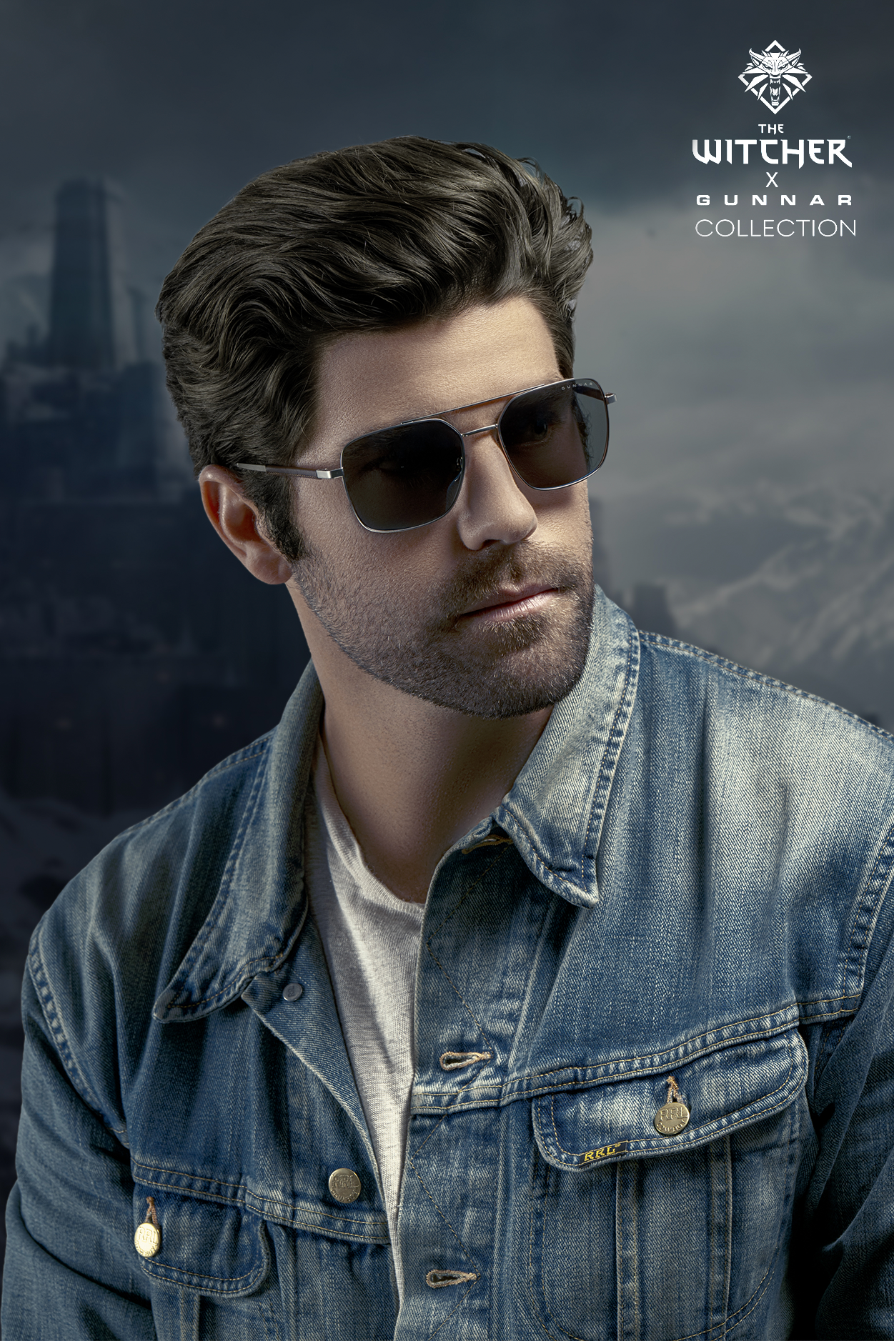 THE WITCHER WHITE WOLF GLASSES X GUNNAR OPTIKS