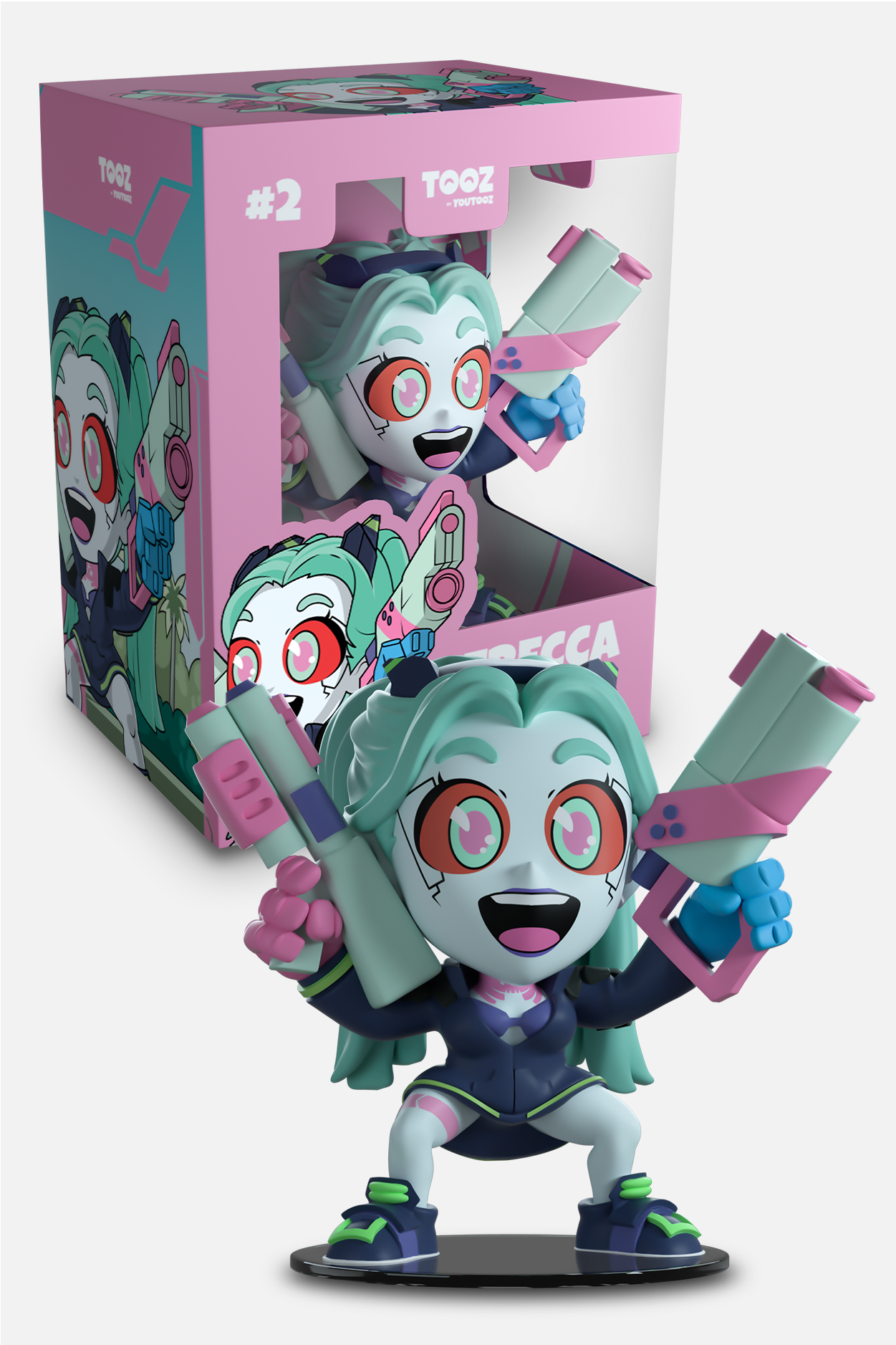 CYBERPUNK: EDGERUNNERS REBECCA VINYL FIGURE BY YOUTOOZ