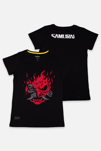 CYBERPUNK 2077 CLASSIC SAMURAI LADIES' TEE – CD PROJEKT RED Gear