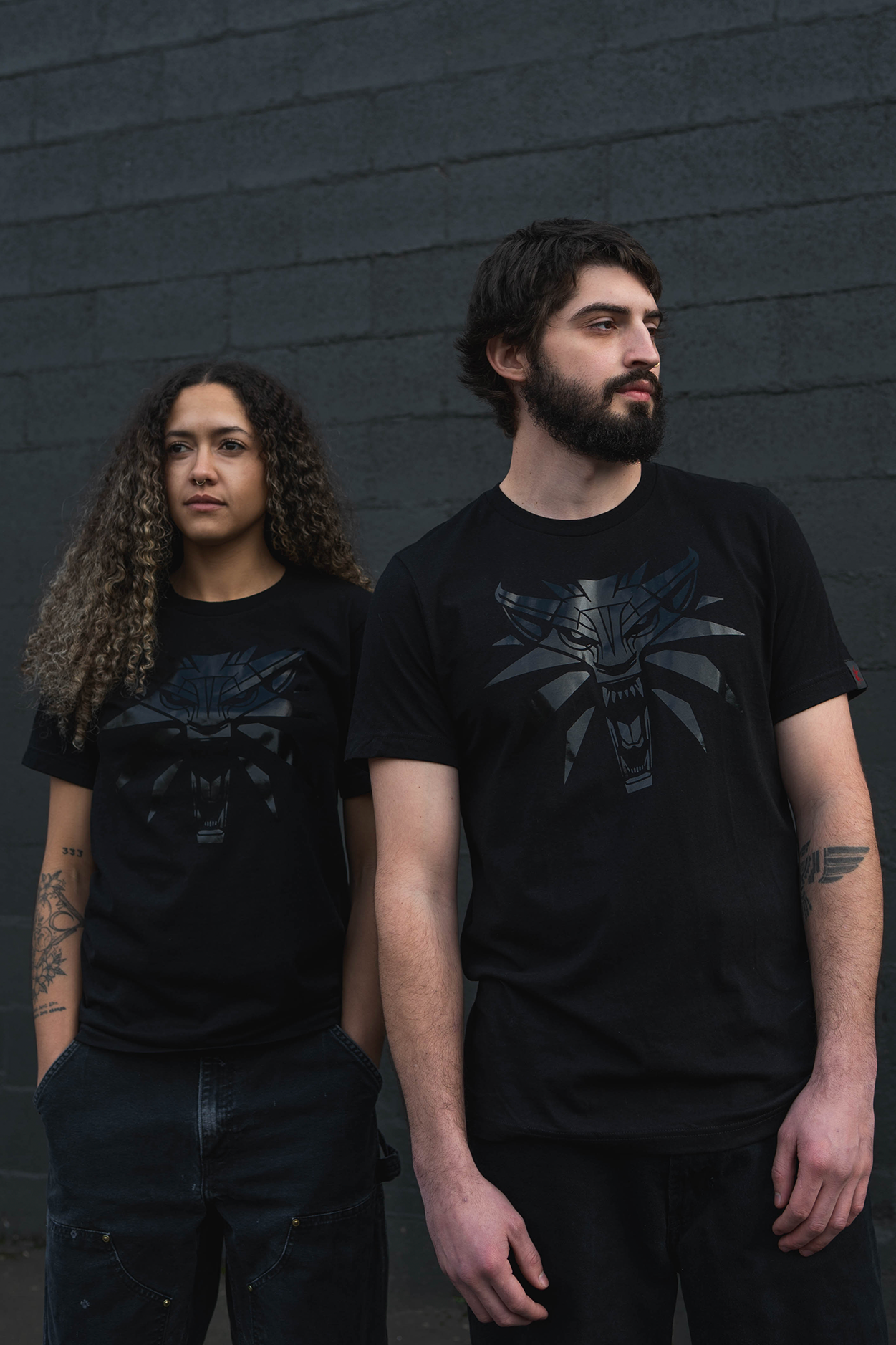 THE WITCHER THE BLACK WOLF TEE