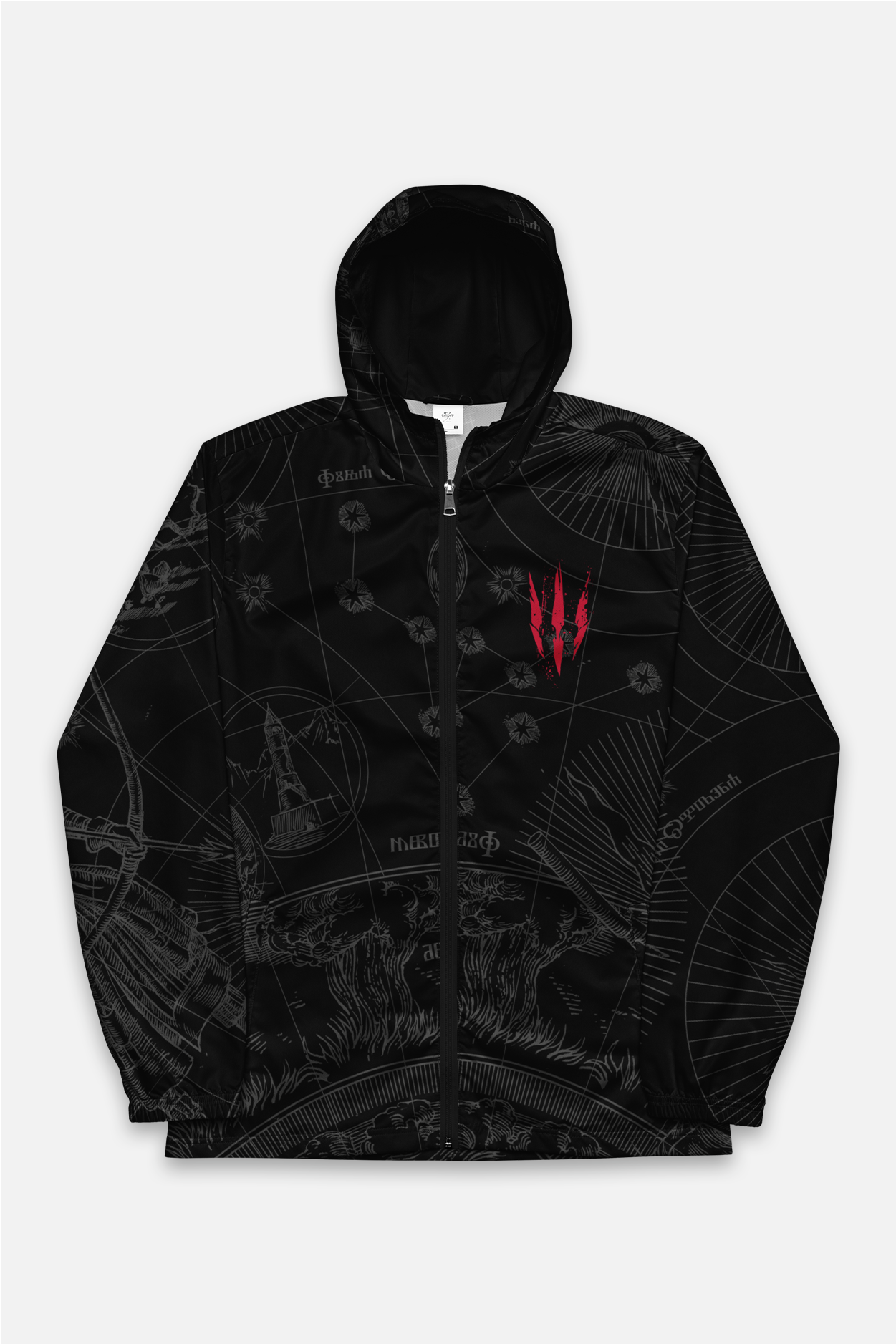 THE WITCHER BLOOD AND WINE ANNIVERSARY WINDBREAKER