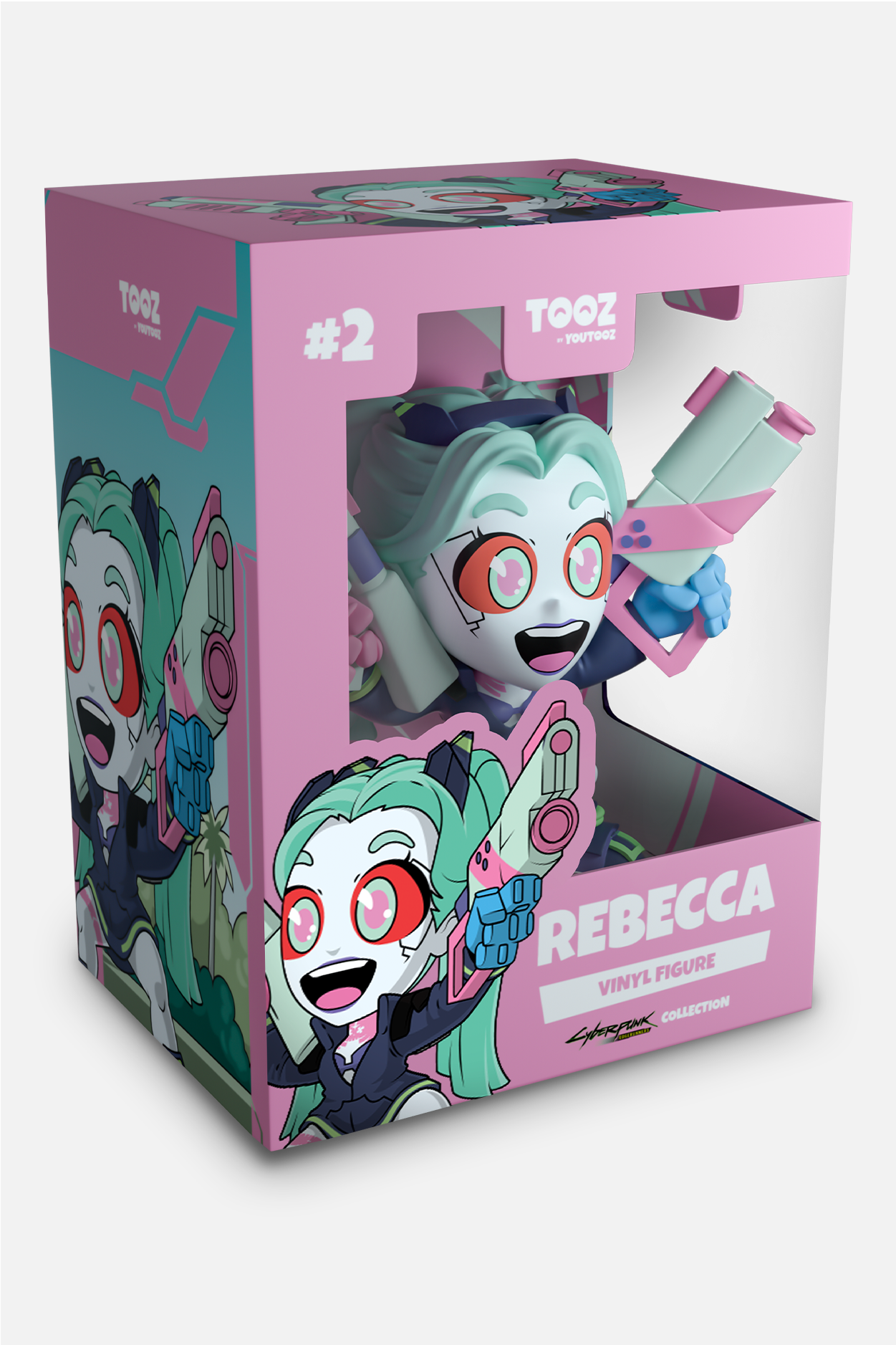 CYBERPUNK: EDGERUNNERS REBECCA VINYL FIGURE BY YOUTOOZ