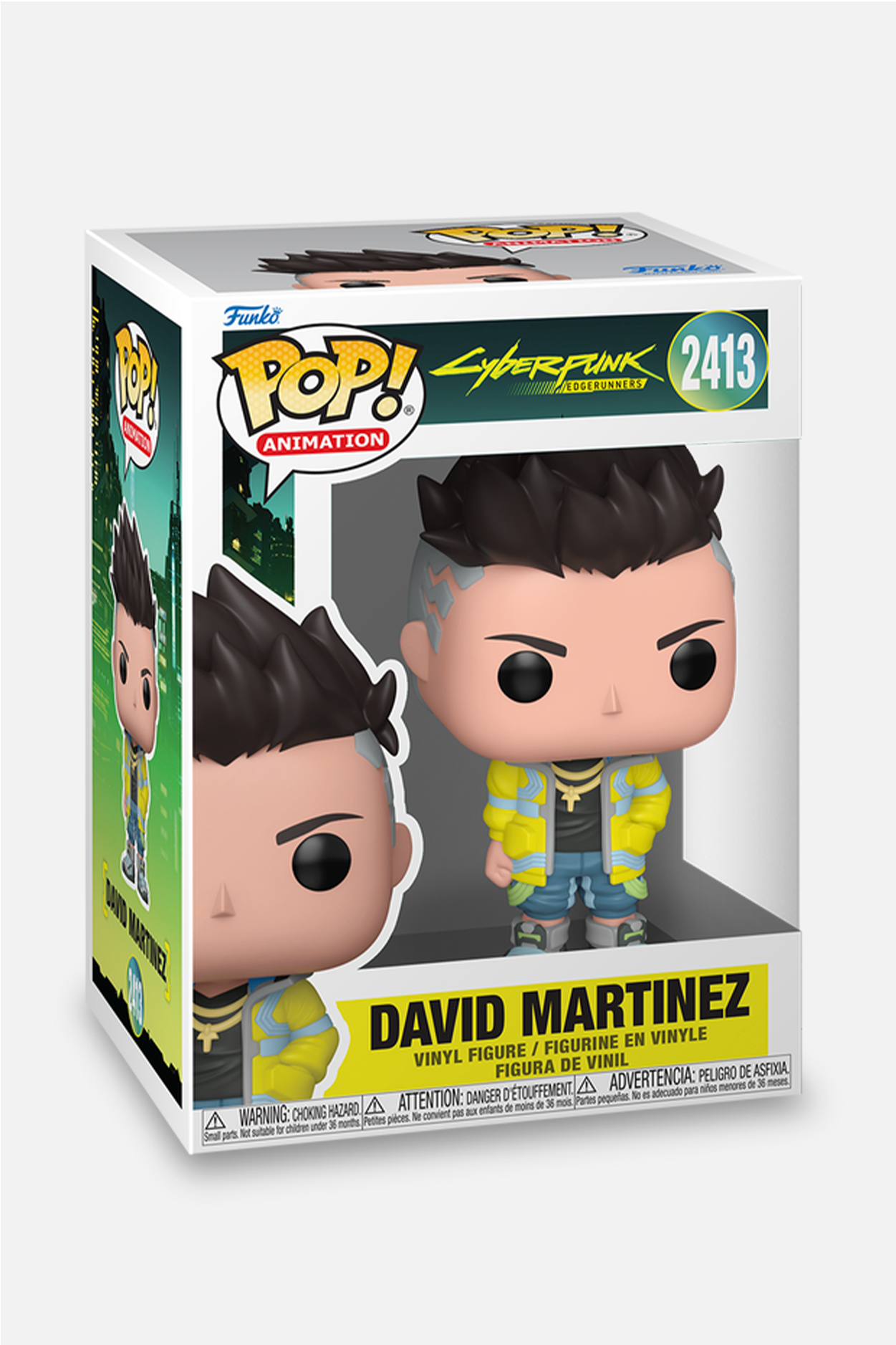 CYBERPUNK EDGERUNNERS POP! DAVID MARTINEZ BY FUNKO