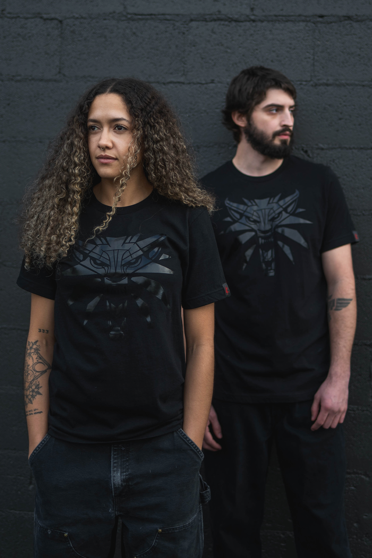 THE WITCHER THE BLACK WOLF TEE