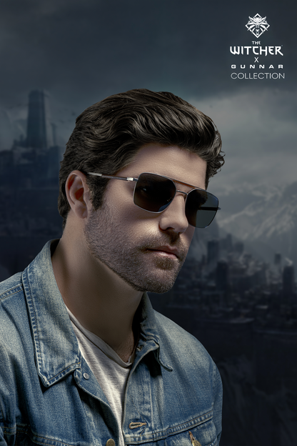 THE WITCHER WHITE WOLF GLASSES X GUNNAR OPTIKS