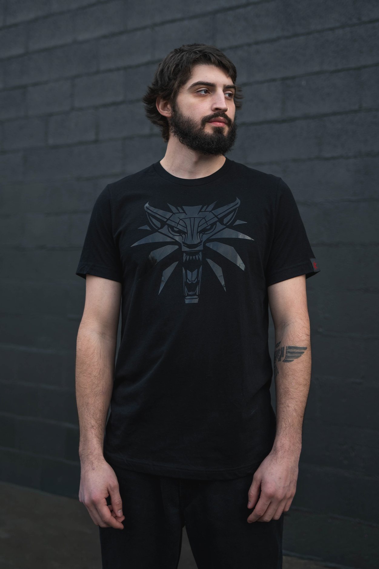 THE WITCHER THE BLACK WOLF TEE