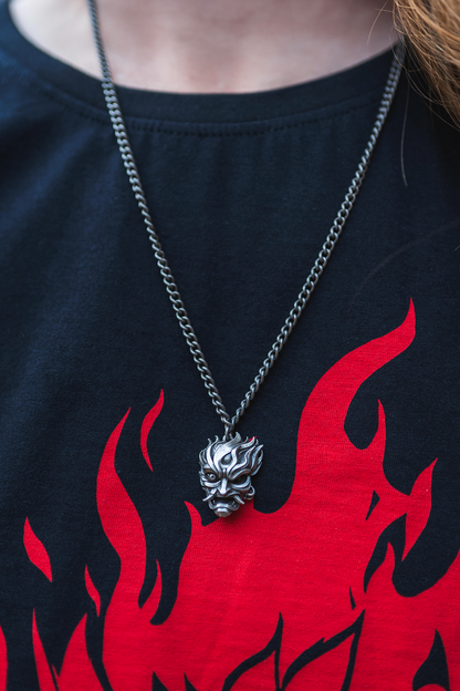 CYBERPUNK 2077 SAMURAI MEDALLION NECKLACE
