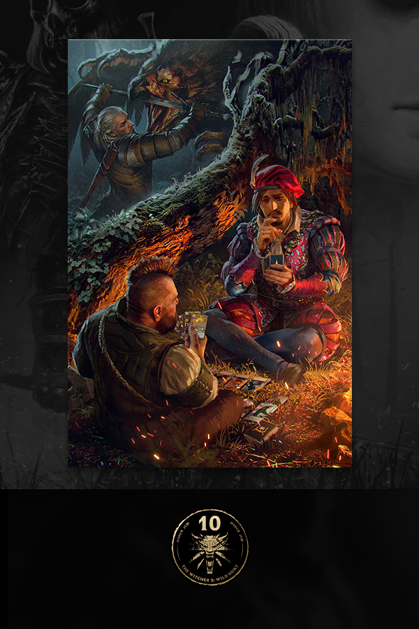 THE WITCHER 3: WILD HUNT 10TH ANNIVERSARY 10 FOR 10 PRINT COLLECTION