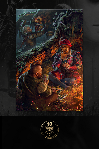 THE WITCHER 3: WILD HUNT 10TH ANNIVERSARY 10 FOR 10 PRINT COLLECTION