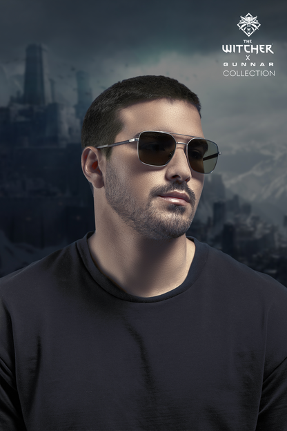 THE WITCHER WHITE WOLF GLASSES X GUNNAR OPTIKS