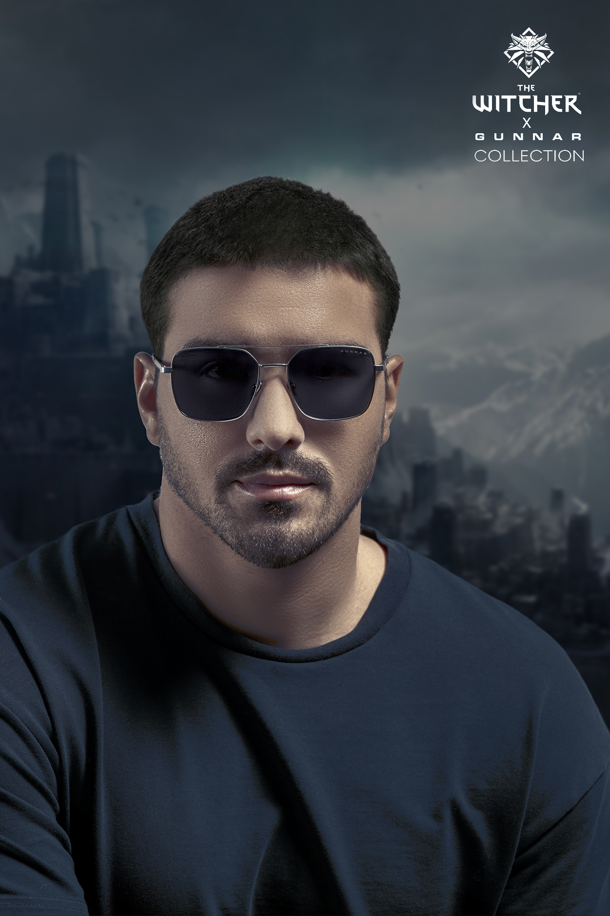 THE WITCHER WHITE WOLF GLASSES X GUNNAR OPTIKS
