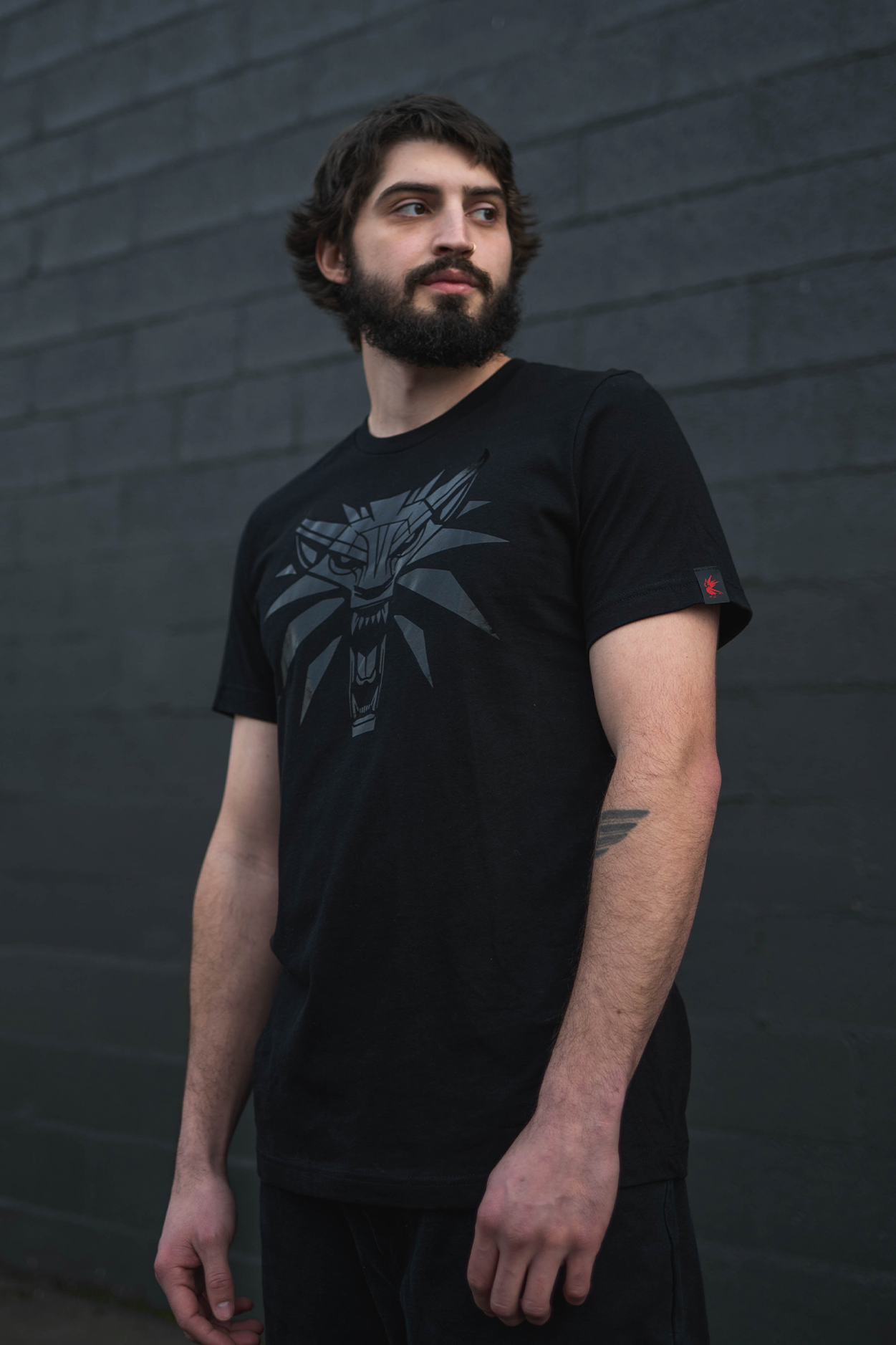 THE WITCHER THE BLACK WOLF TEE