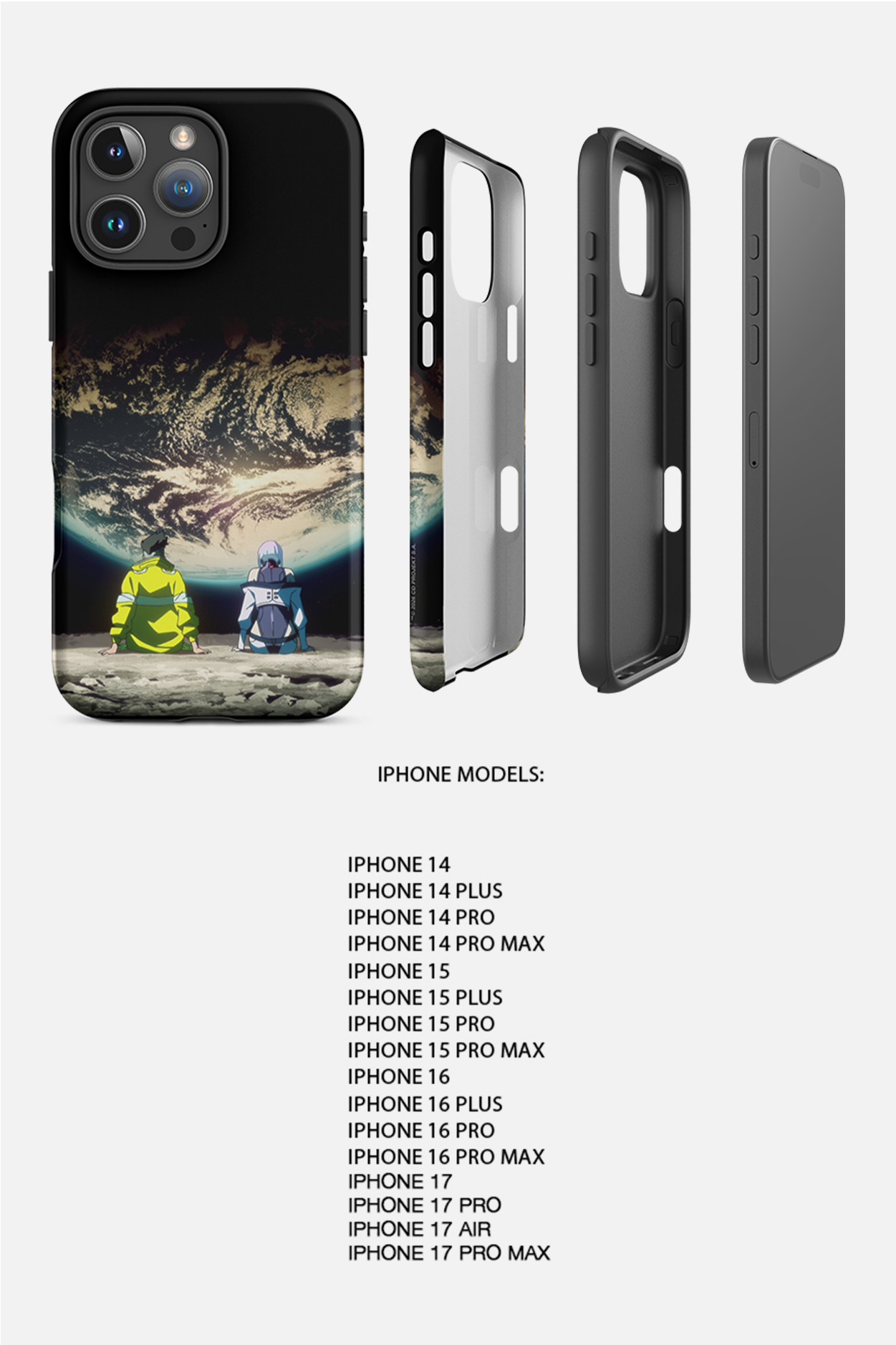 CYBERPUNK: EDGERUNNERS MOON DATE IPHONE PHONE CASE