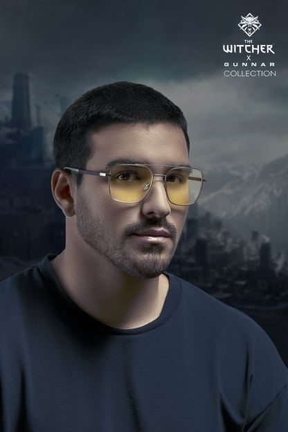 THE WITCHER WHITE WOLF GLASSES X GUNNAR OPTIKS