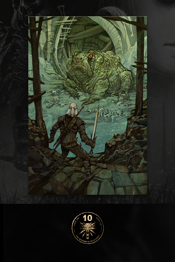 THE WITCHER 3: WILD HUNT 10TH ANNIVERSARY 10 FOR 10 PRINT COLLECTION