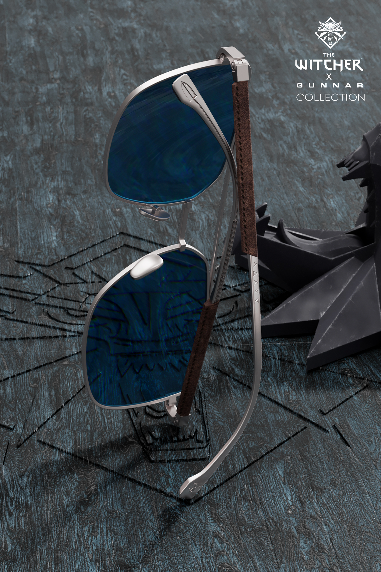 THE WITCHER WHITE WOLF GLASSES X GUNNAR OPTIKS