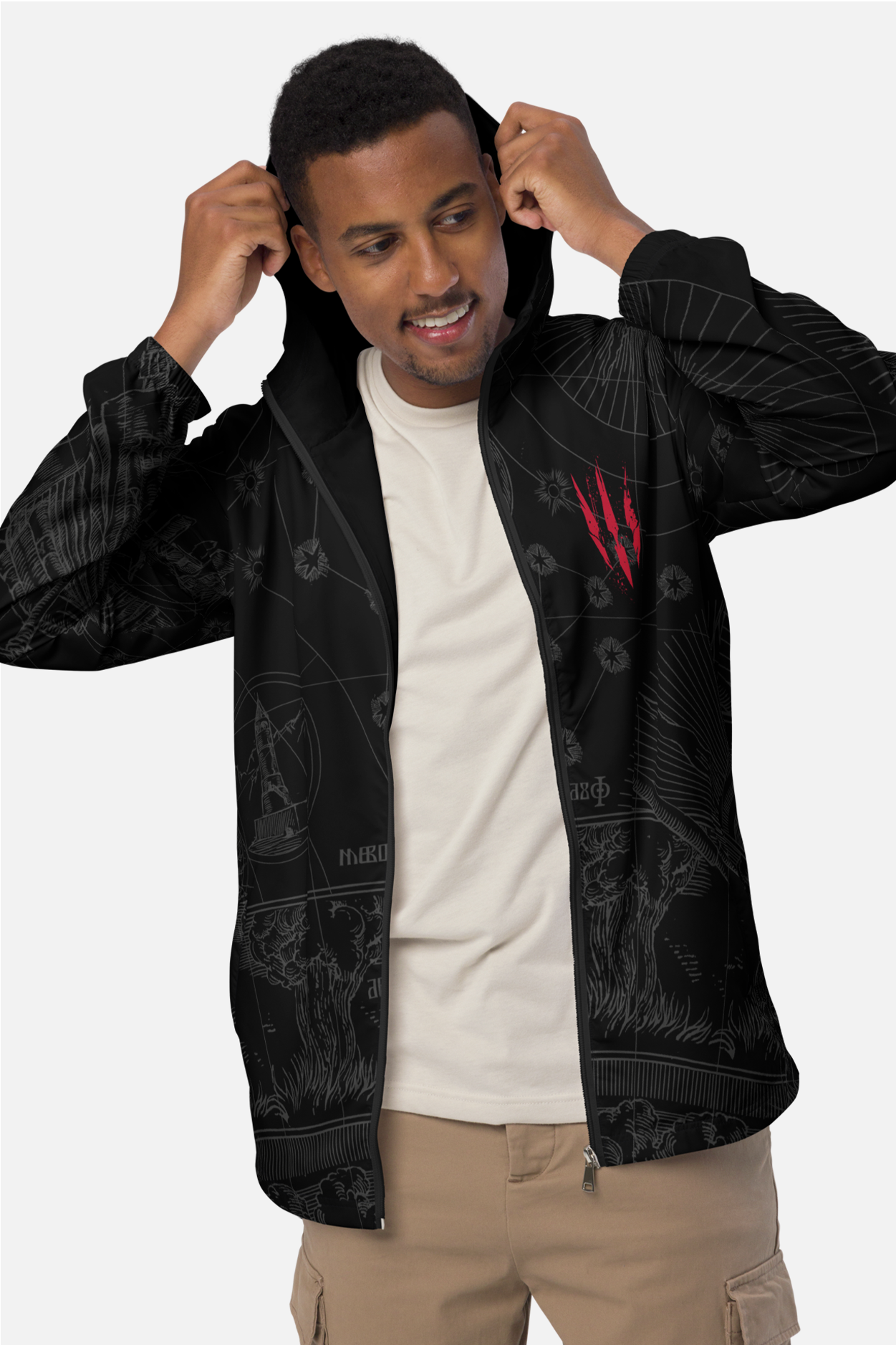 THE WITCHER BLOOD AND WINE ANNIVERSARY WINDBREAKER