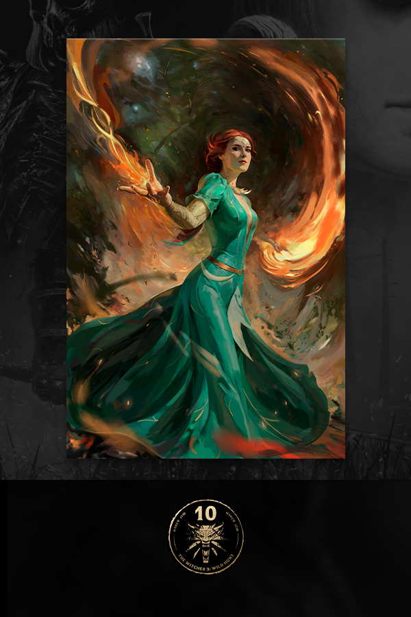 THE WITCHER 3: WILD HUNT 10TH ANNIVERSARY 10 FOR 10 PRINT COLLECTION