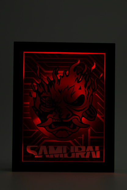 CYBERPUNK 2077 SAMURAI MOTION SHADOWBOX