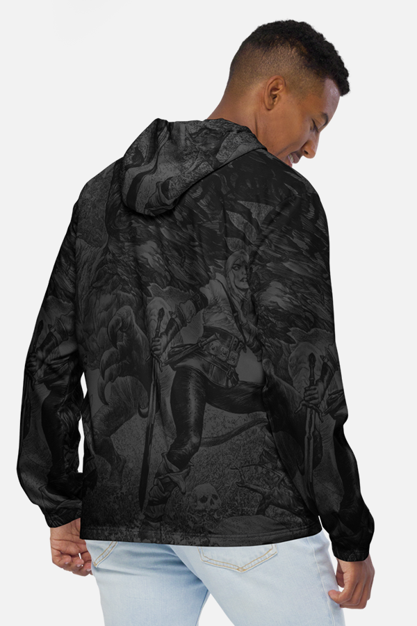 THE WITCHER 3: WILD HUNT 10TH ANNIVERSARY CIRI AND THE BASILISK WINDBREAKER