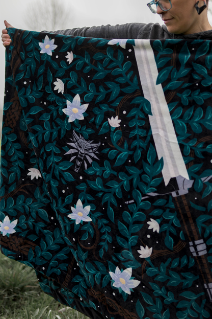 THE WITCHER GERALT'S SWORDS BLANKET
