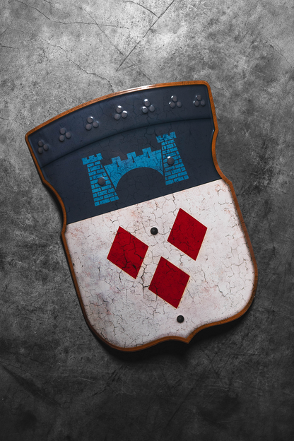 THE WITCHER SIR GERALT OF RIVIA METAL SIGN